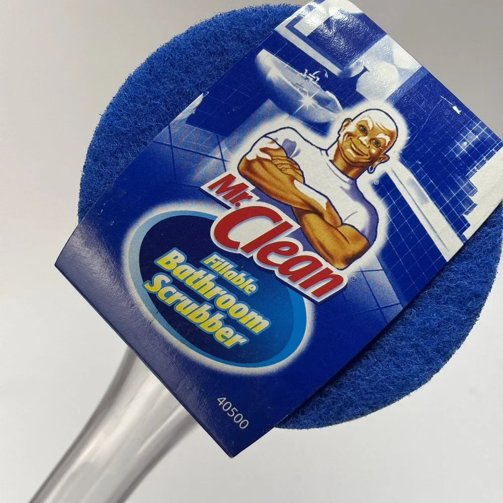 Mr Clean Fillable Bath Scrubber NOS 2004